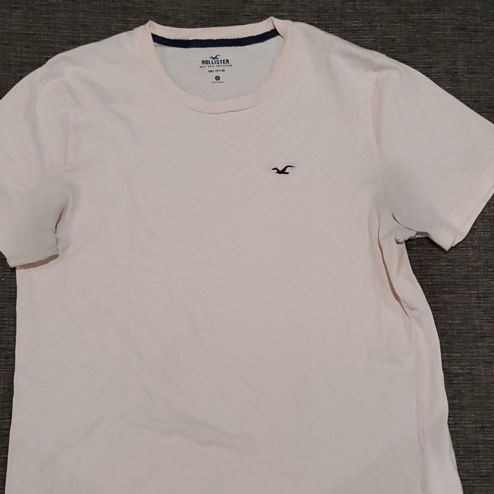 Men Hollister Light Pink Shirt